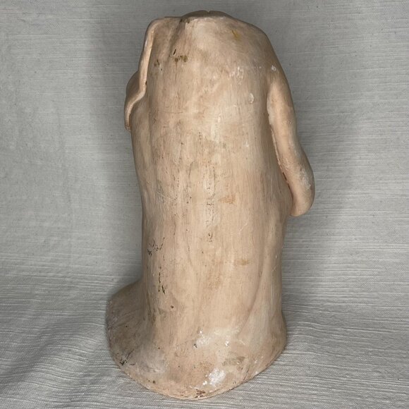 RARE Storyteller Native Greenware Figure Vintage Unpainted 8 inch high - Picture 5 of 13